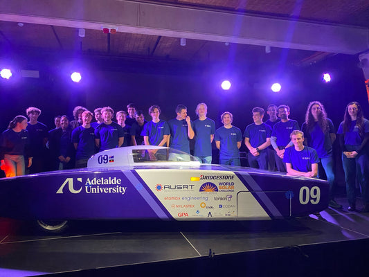 Proud sponsors of Adelaide University Solar Race Team