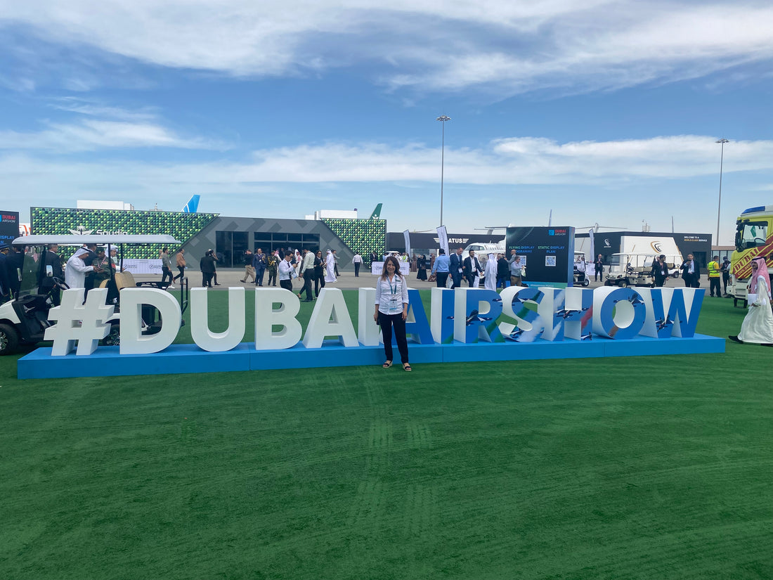 EDEA Energy exhibits at the Dubai Airshow